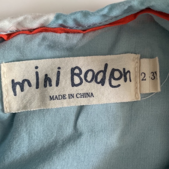 Mini Boden Long Sleeve Dress 2-3Y VGUC - Picture 6 of 11